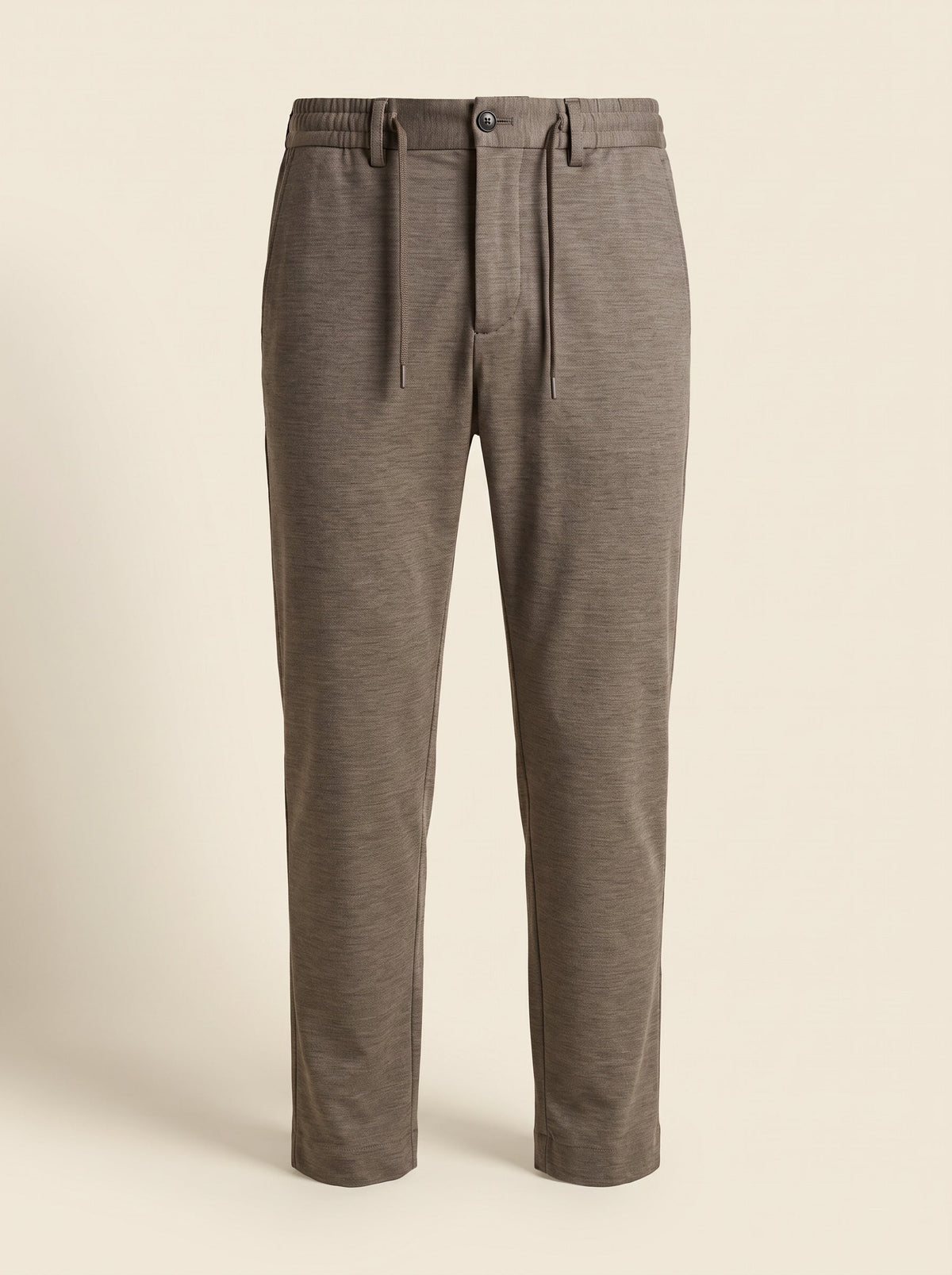 FRADI SLJ Double-Breasted Suit – BROWN - Matching Trouser Ghost Front