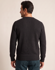 CHAINLINK CREWNECK – BLACK - Hero Back