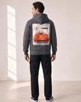 ORANGE JUICE MOUTON PRINT HOODIE - BASTILLE – ANTRAX - Full Body Back