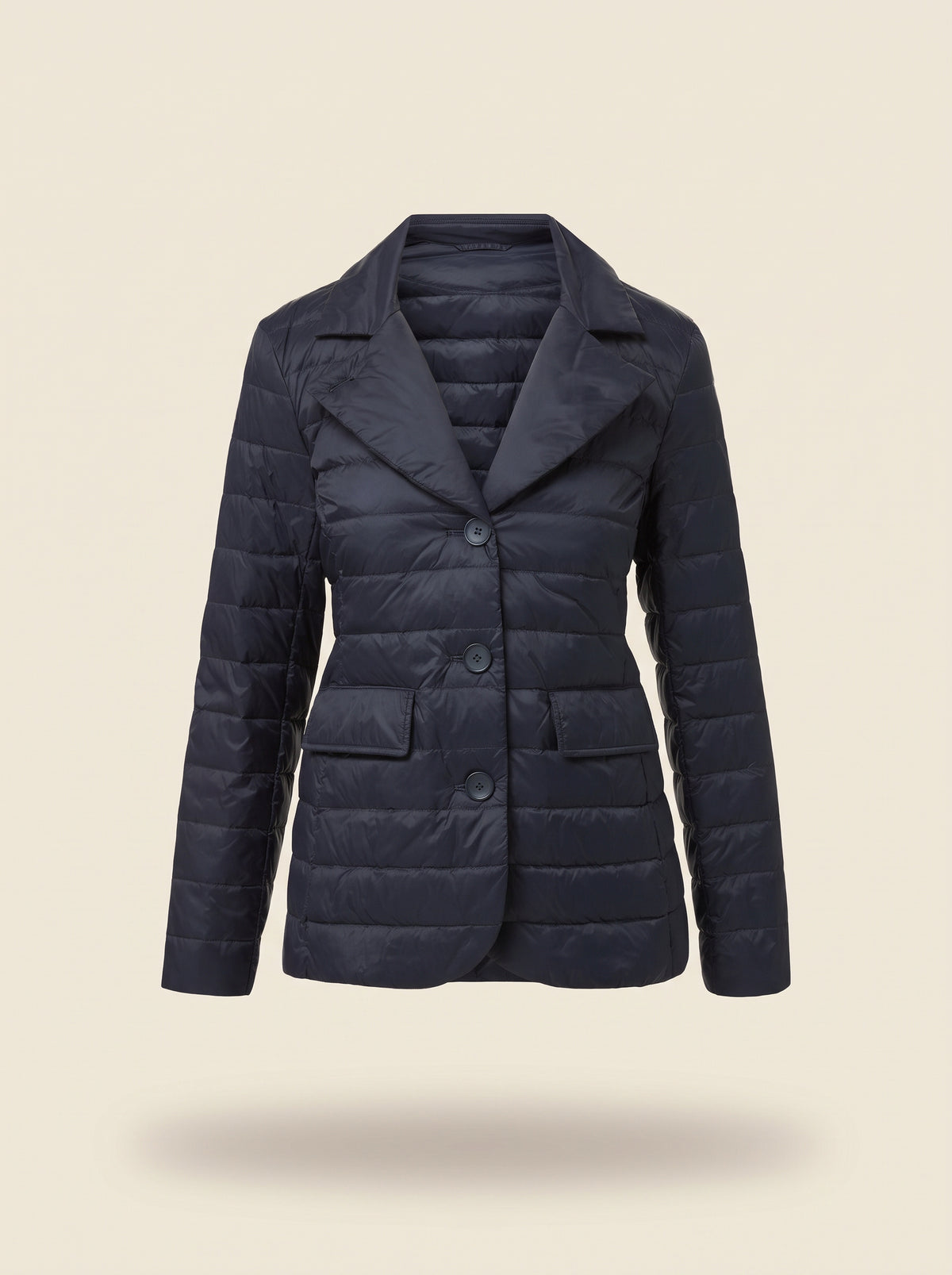 Campbell Down Dickey Jacket — Navy – NAVY - Ghost Front