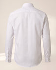 Gordon Textured Shirt – SAND – WHITE - Ghost Back