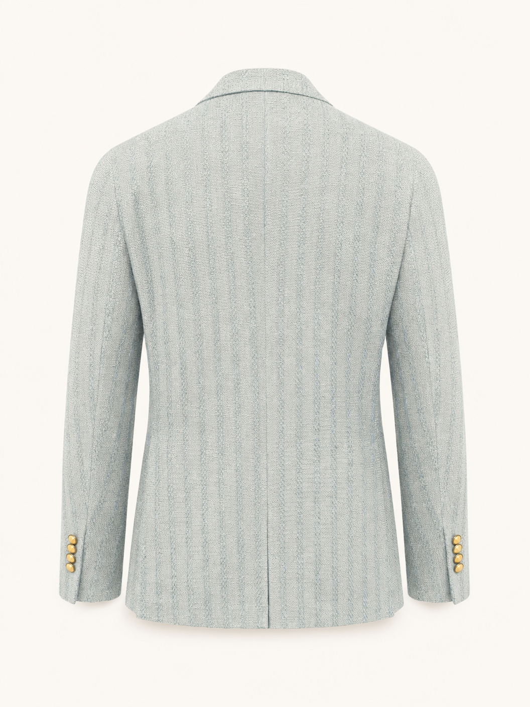 Tagliatore Knit Db Blazer Teal — Image 6