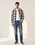 LEAN DEAN TROUBLED SEA - NUDIE JEANS – TROUBLED SEA - Full Front Model