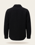 BOUCLÉ OVERSHIRT - LES DEUX – BLACK - Ghost Back