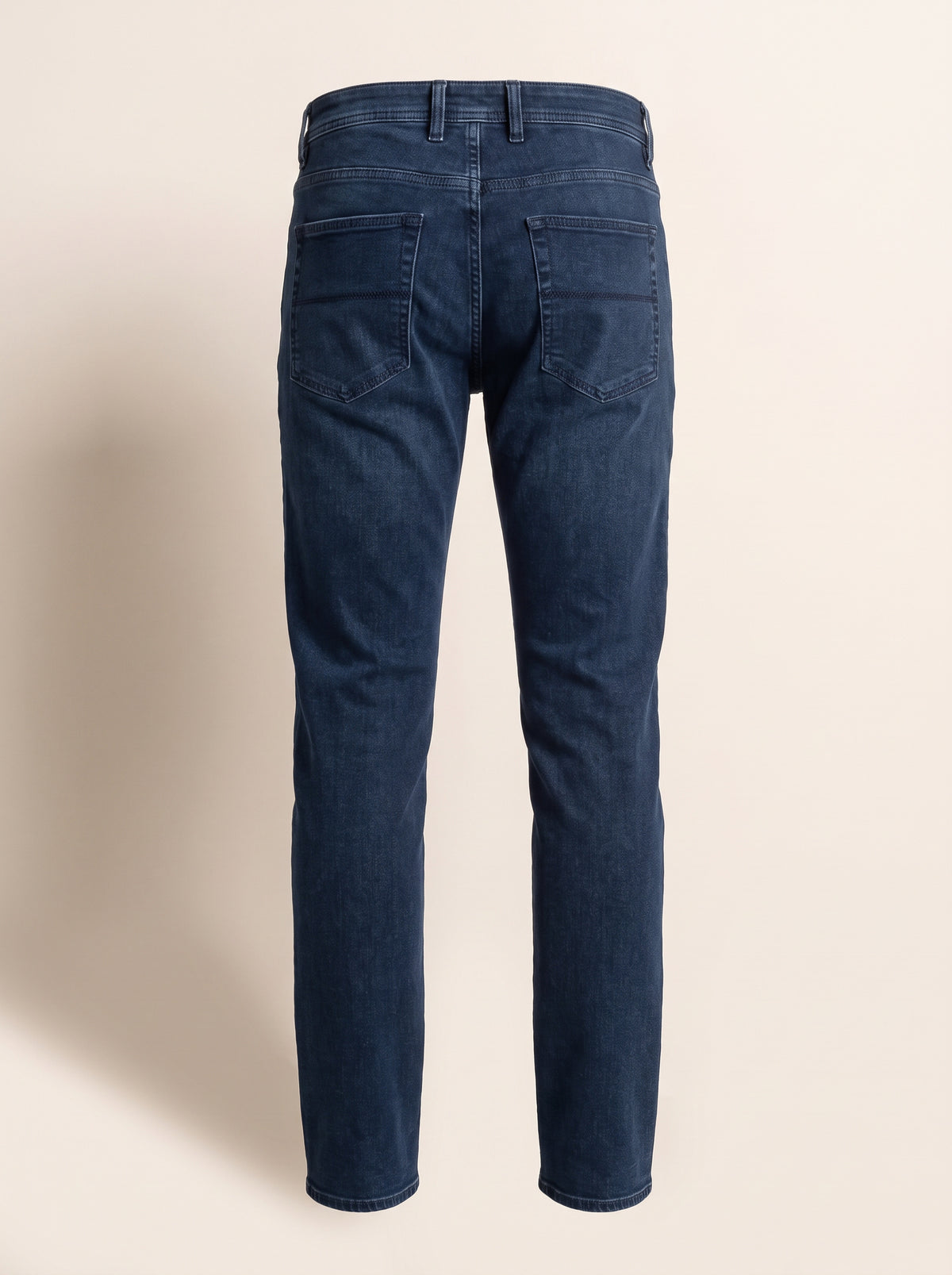 MICHELANGELO NAVY USED R-ELAX JEANS - BLUE – BLUE - Ghost Back