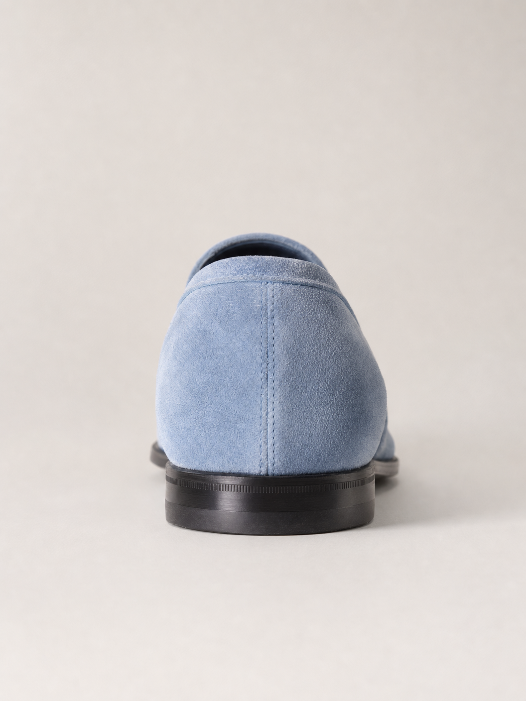 Tagliatore Penny Loafer — Sky — Heel Back