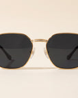 Vintage Frames Detroit Player XL Double Rope Edition 18KT Two-Tone Gold – Black – YELLOW / WHITE GOLD / BLACK - Front hero