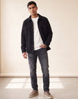 LEAN DEAN BLACK EYES - NUDIE JEANS – BLACK EYES - Full Front Model