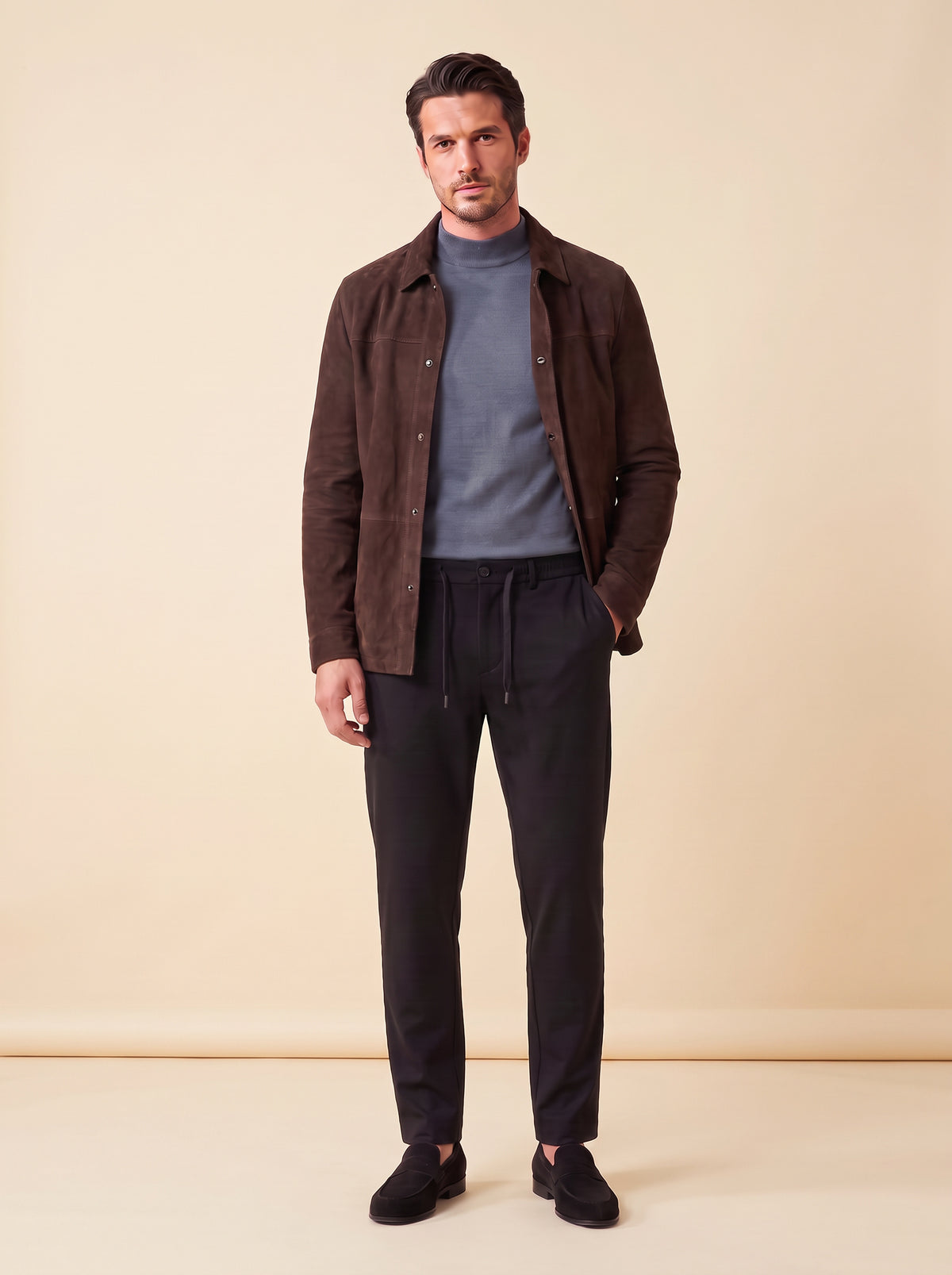 FRADI SLJ Jogger2 Trousers – BLACK - Full Three Quarter