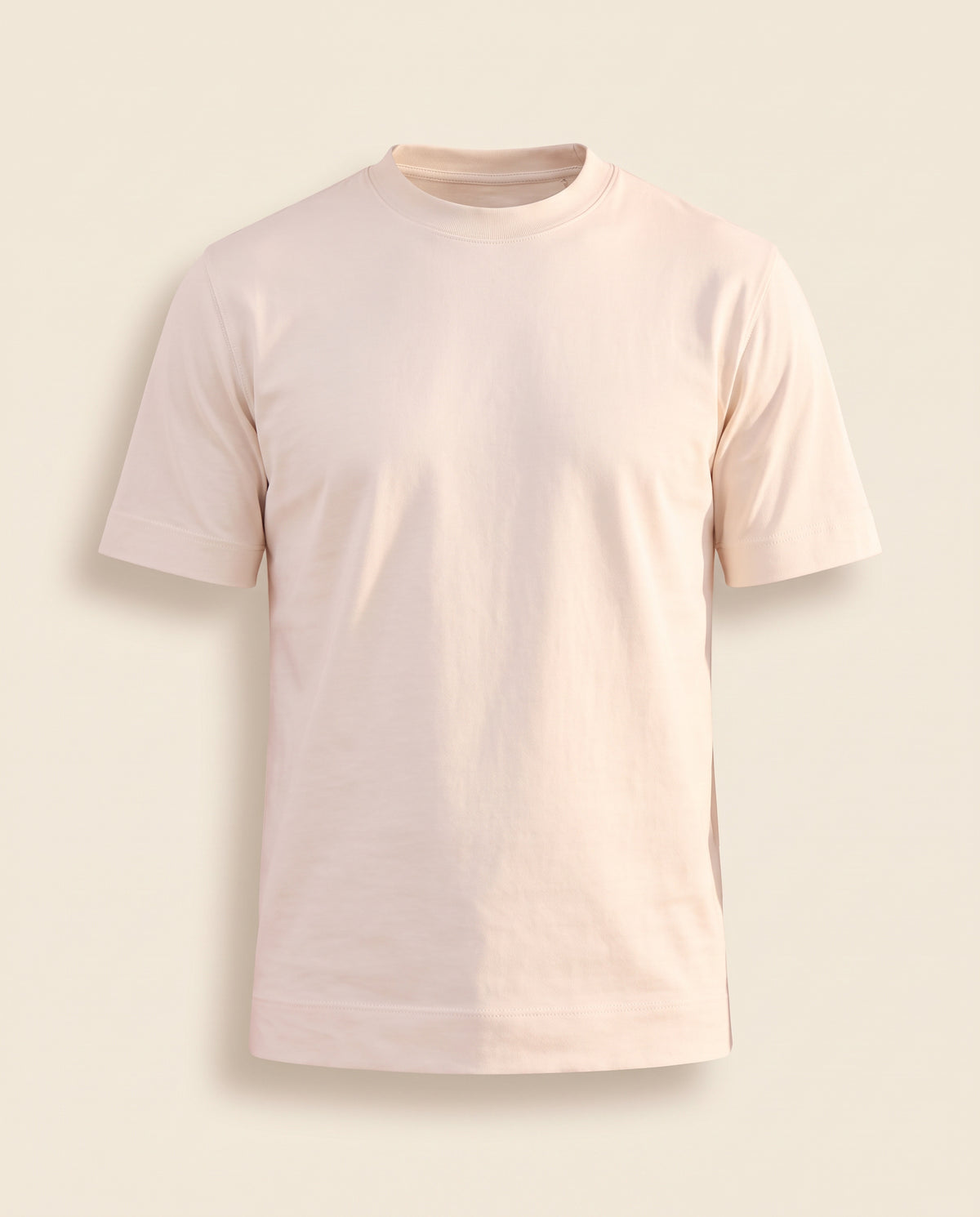 Circolo 1901 Cashmere-Touch Short-Sleeve T-Shirt – OFF WHITE - Ghost Front