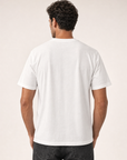 Bastille Direct Printed T-Shirt Monaco — White — Detail Back