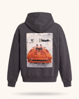 ORANGE JUICE MOUTON PRINT HOODIE - BASTILLE – ANTRAX - Ghost Back