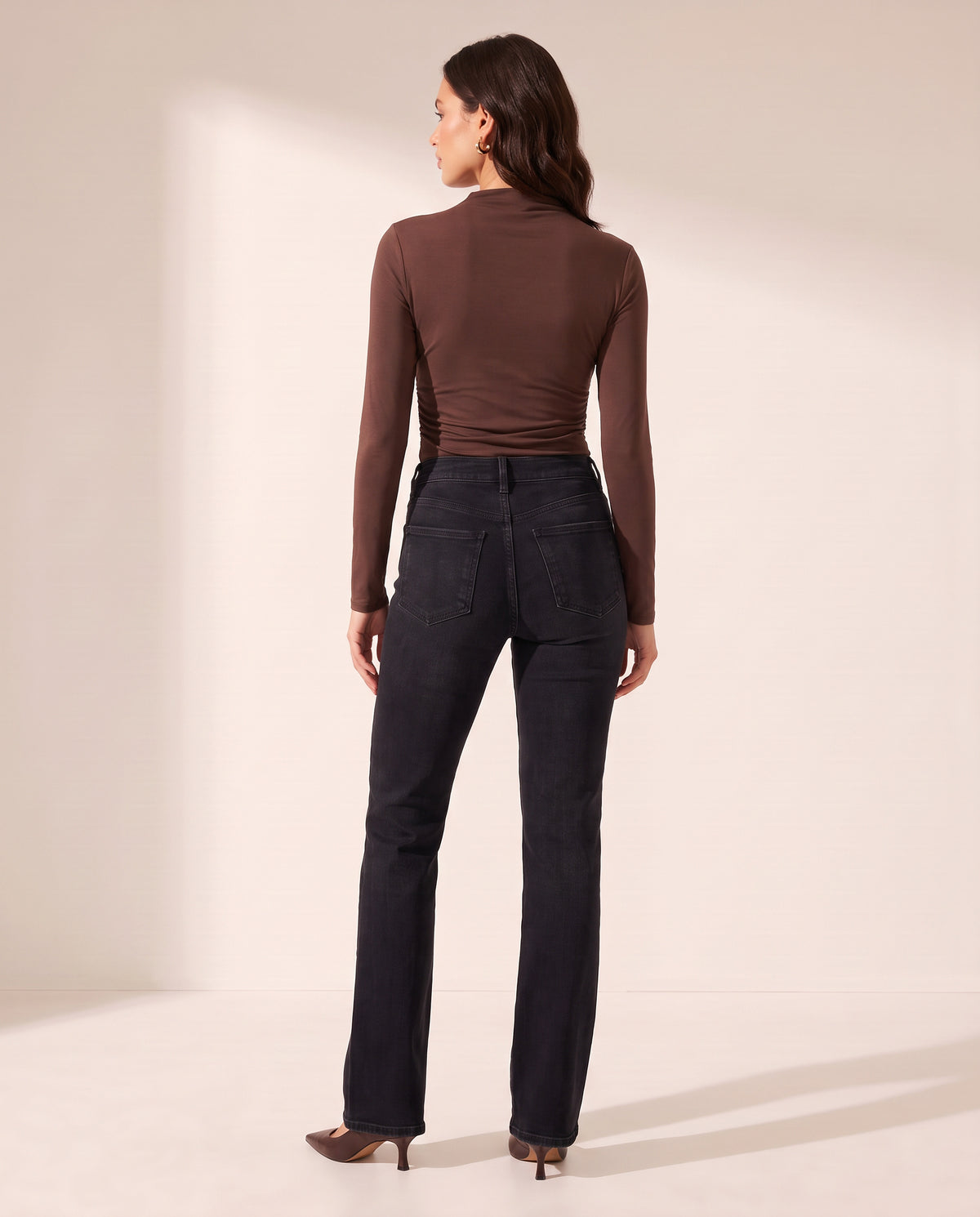 Pistola Evie High Rise Slim Boot Pant — Jet Set – JET SET - Full Back Model