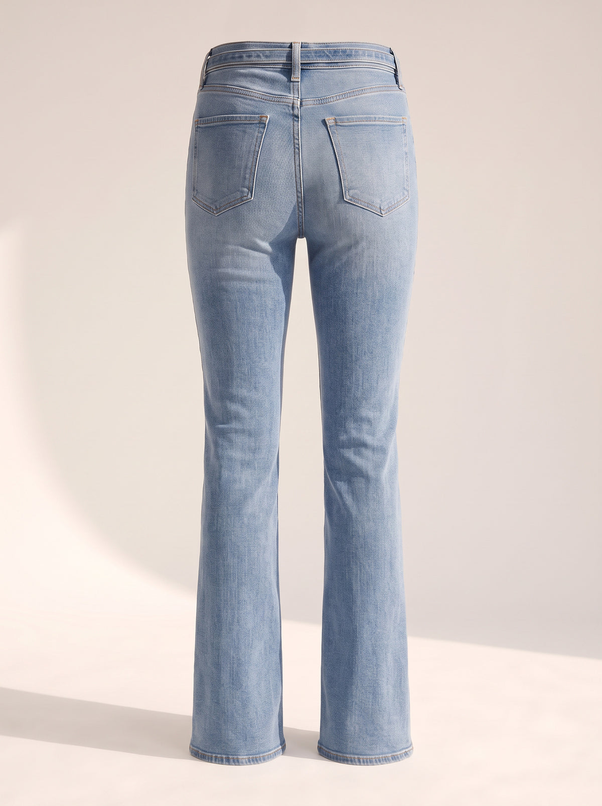 Beverly Skinny-Flare Jean with Skinny Belt — Supernova – SUPERNOVA - Ghost Back