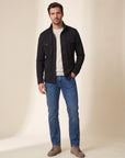 FRADI SLJ Overshirt – BLACK - Full Body Front
