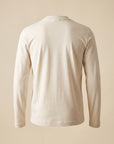 Circolo 1901 Cashmere-Touch Long-Sleeve Crewneck – OFF WHITE - Ghost Back