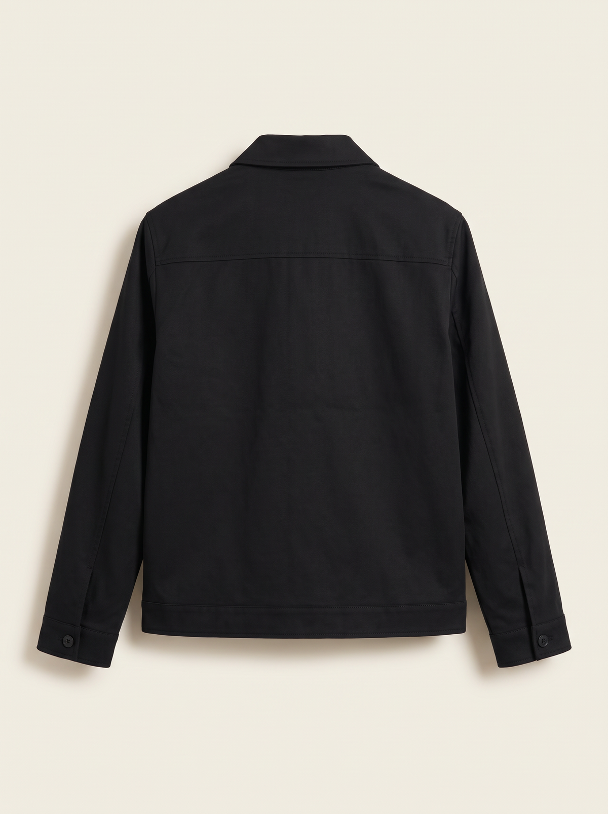 MARSEILLE HYBRID JACKET - LES DEUX – BLACK - Ghost Back