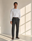 COTTON LONG SLEEVE T-SHIRT