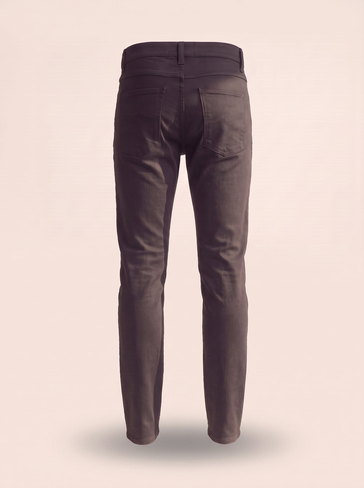 LEAN DEAN DRY EVERBLACK - NUDIE JEANS – DRY EVERBLACK - Ghost Back