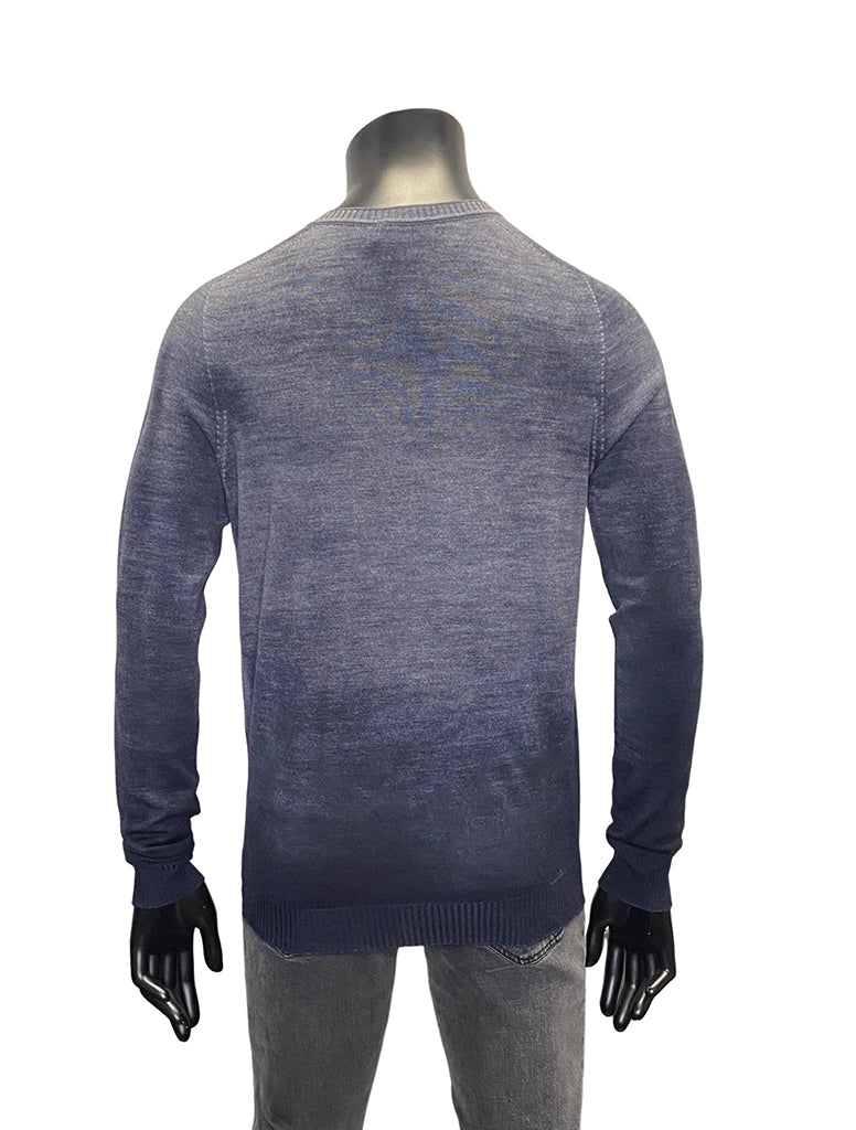 AIRBRUSHED REVERSABLE KNIT  - AROVESCIO