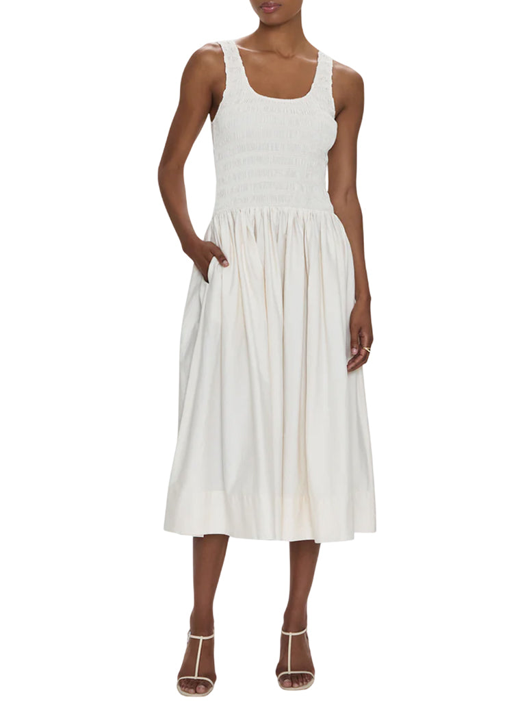 Alessia Smocked Drop Waist Dress - PISTOLA
