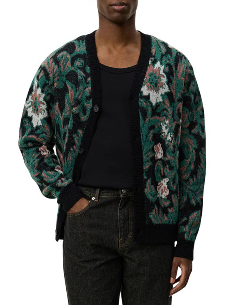 ALEX JACQUARD CARDIGAN - LES DEUX