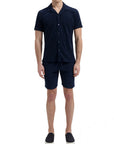 AMOS TOWELING RETRO SHIRT - WAHTS