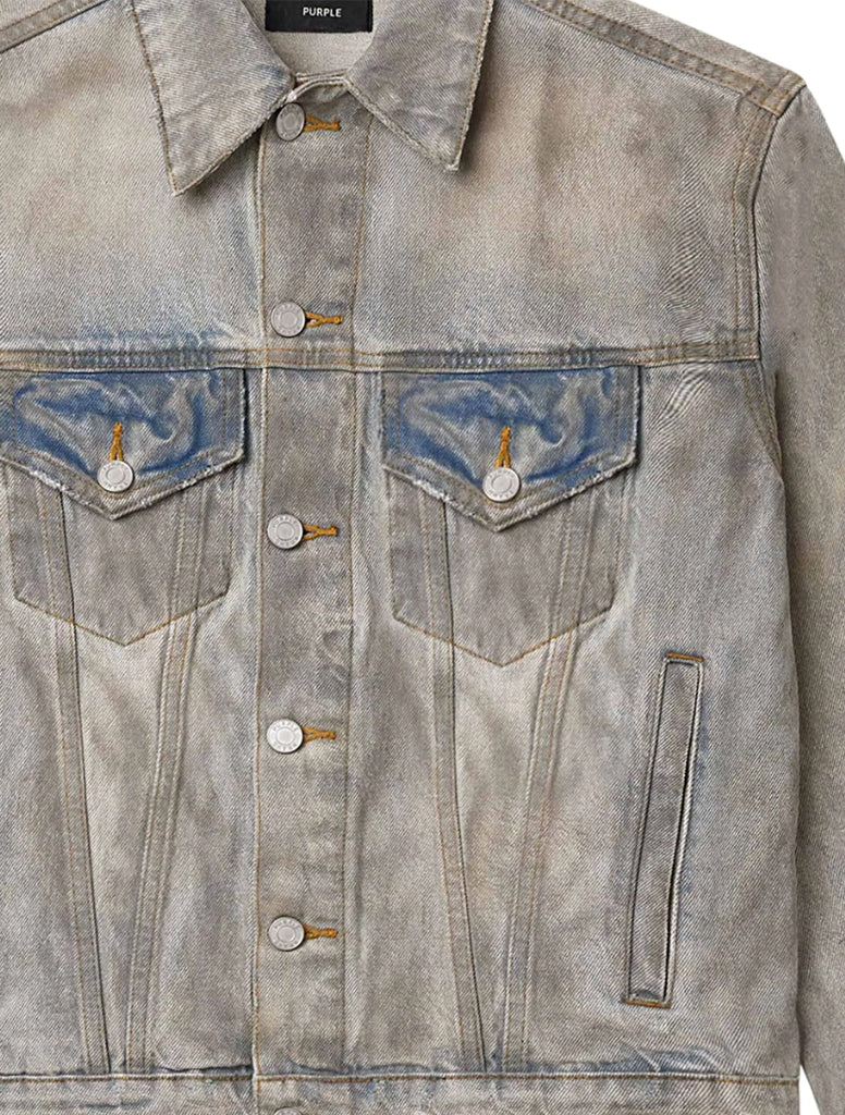 ARCILLA DIRTY JACKET - PURPLE