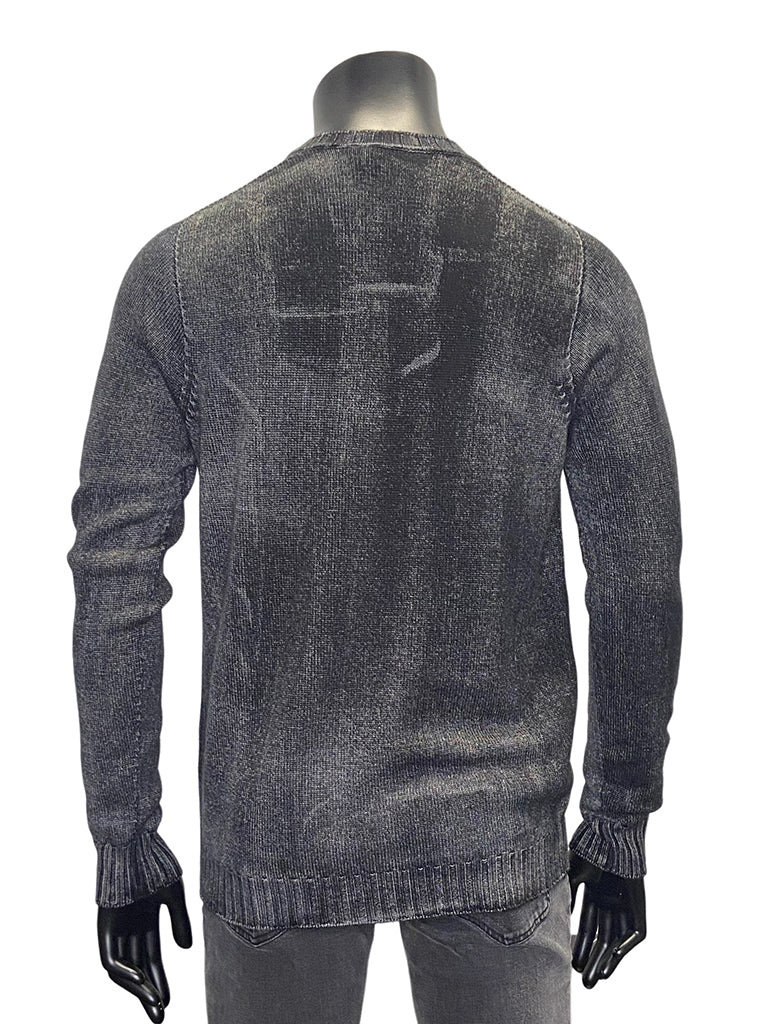 BRUSHED CREWNECK - AROVESCIO