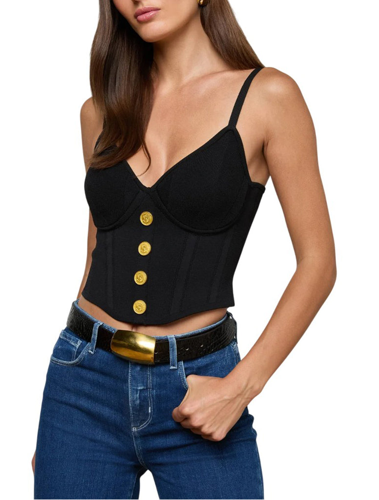 Artemis Knit Corset - L'AGENCE