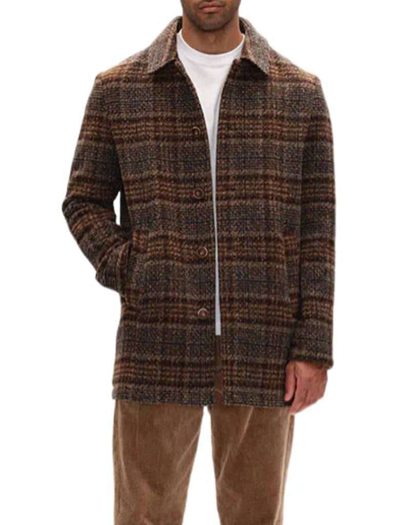 ASHTON CHECK COAT - GABBA