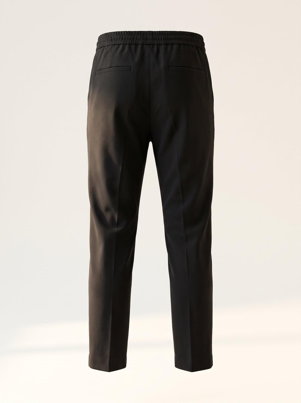 COMO TAPERED DRAWSTRING PANTS - LES DEUX – BLACK - Ghost Back