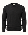 HERRINGBONE CREWNECK