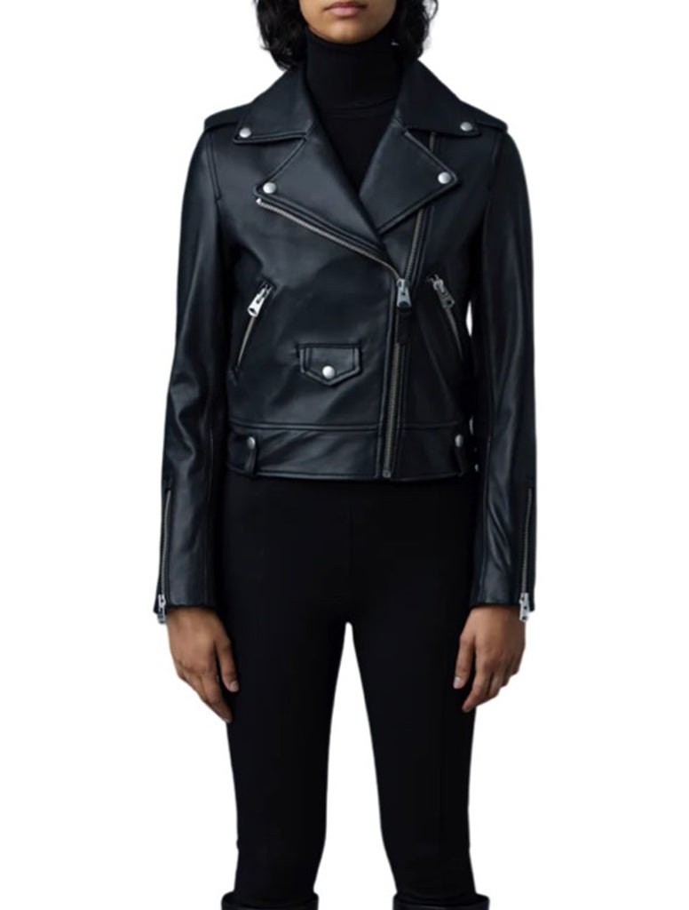 Baya Leather Jacket - MACKAGE