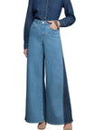 Beau Wide Leg Contrast - L'AGENCE