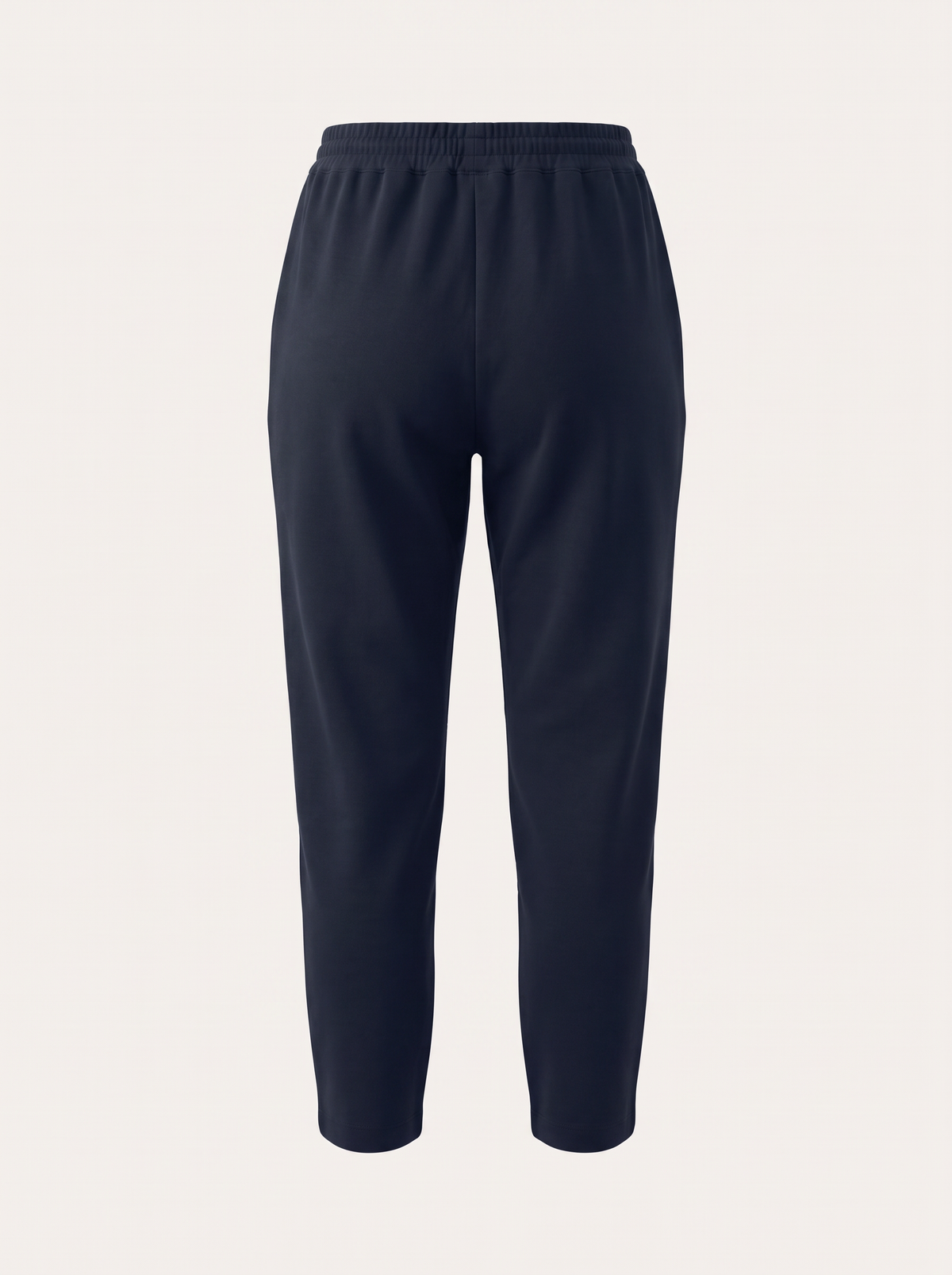 Brushed Pima Cotton Tapered Pant – DARK NAVY - Ghost Mannequin Back