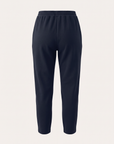 Brushed Pima Cotton Tapered Pant – DARK NAVY - Ghost Mannequin Back
