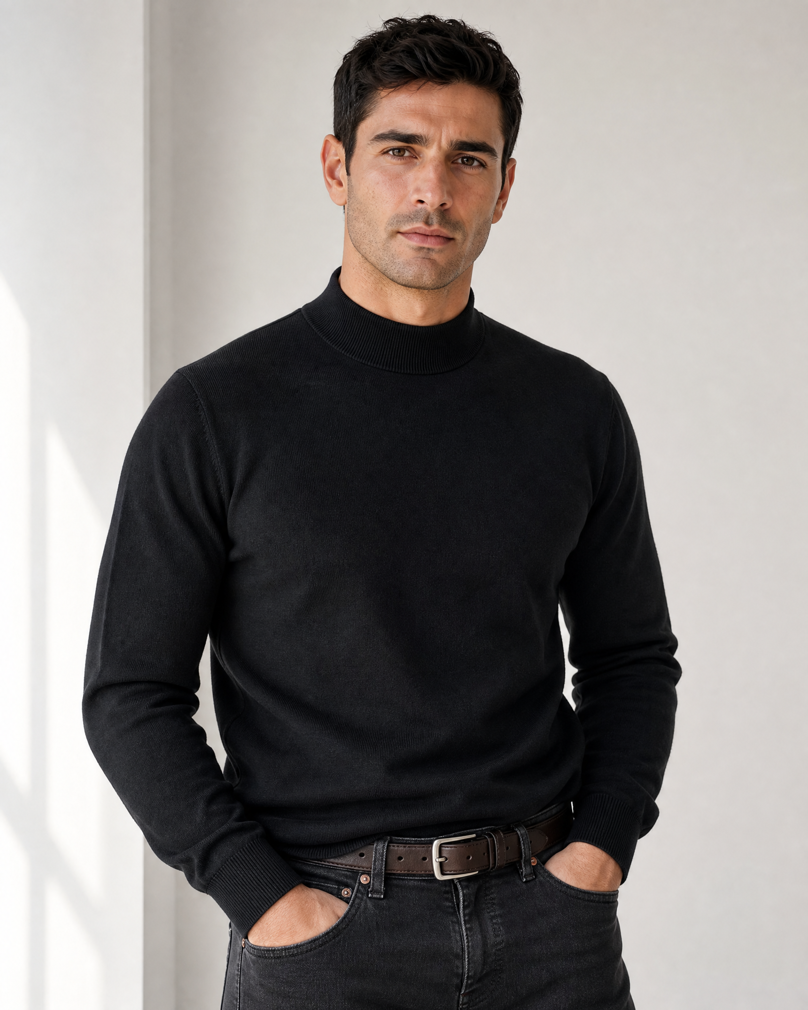 BASIC MOCK NECK