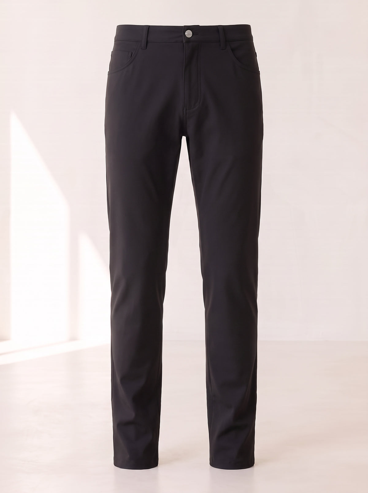 MICHELANGELO WATER WASH 5 POCKET - BLACK – BLACK - Ghost Front