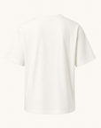 Bastille Direct Printed T-Shirt Curve — White — Ghost Mannequin Back