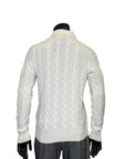 CABLE WOOL CASHMERE POLO - GRAN SASSO