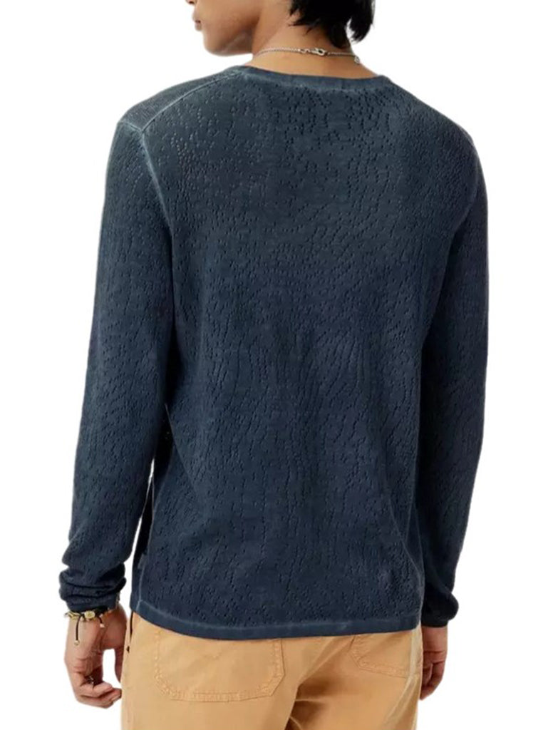 CAMDEN COLD DYE CREWNECK - JOHN VARVATOS