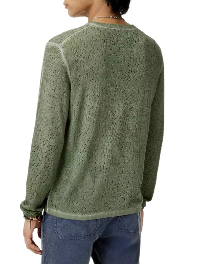 CAMDEN COLD DYE CREWNECK - JOHN VARVATOS