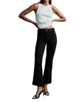 Carson High Rise Ankle Flare - VERONICA BEARD