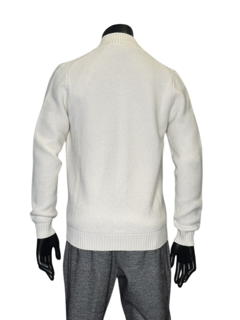 CASHMERE BLEND BUTTON CARDI - FERRANTE