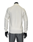 CASHMERE BLEND BUTTON CARDI - FERRANTE