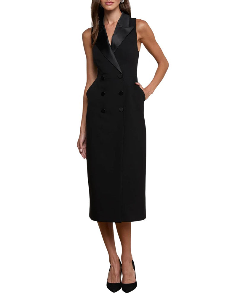 Catherine Midi Dress - L'AGENCE