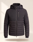 ROVOR Redding Four-Way Stretch Hooded Jacket – BLACK - Ghost Front