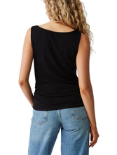 Load image into Gallery viewer, Coco Ruched Boat Neck Top - Michael Stars
