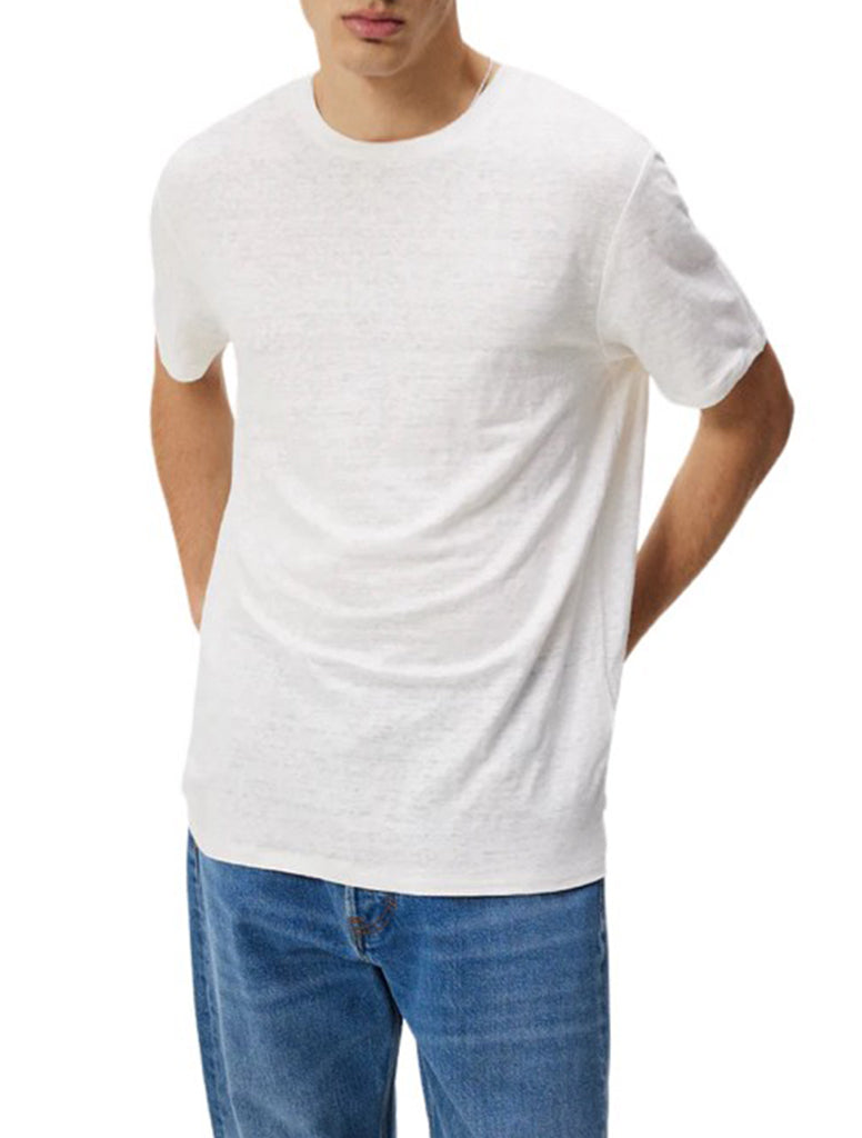 COMA LINEN T-SHIRT - J LINDEBERG